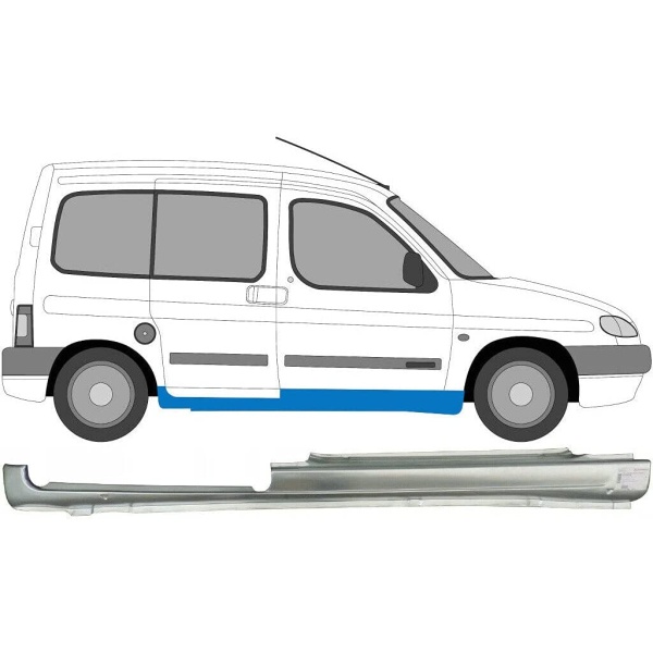 Prag Dreapta Am Citroen Berlingo 1996-2008 0550012